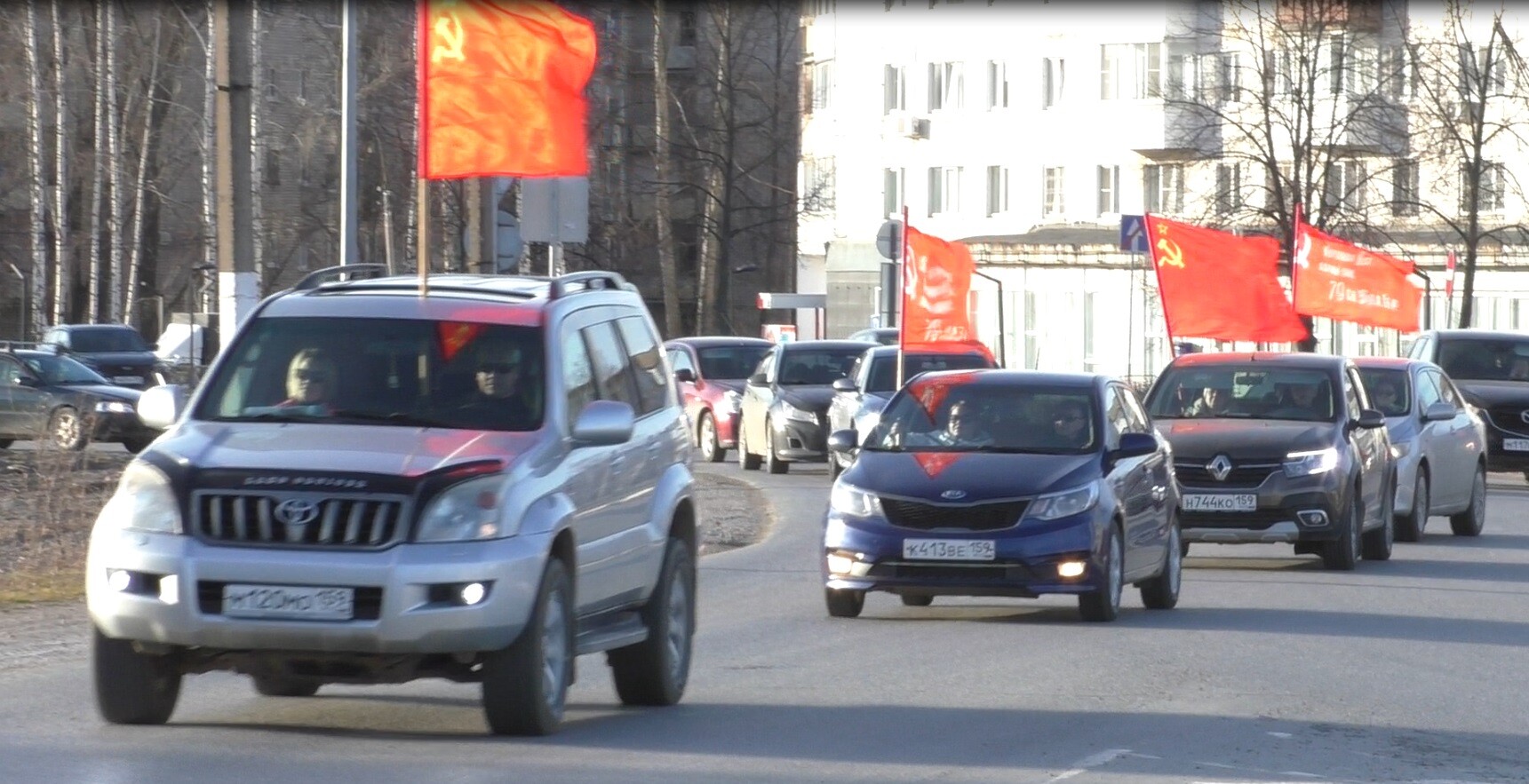 Знамя Победы уже в Пермском крае!