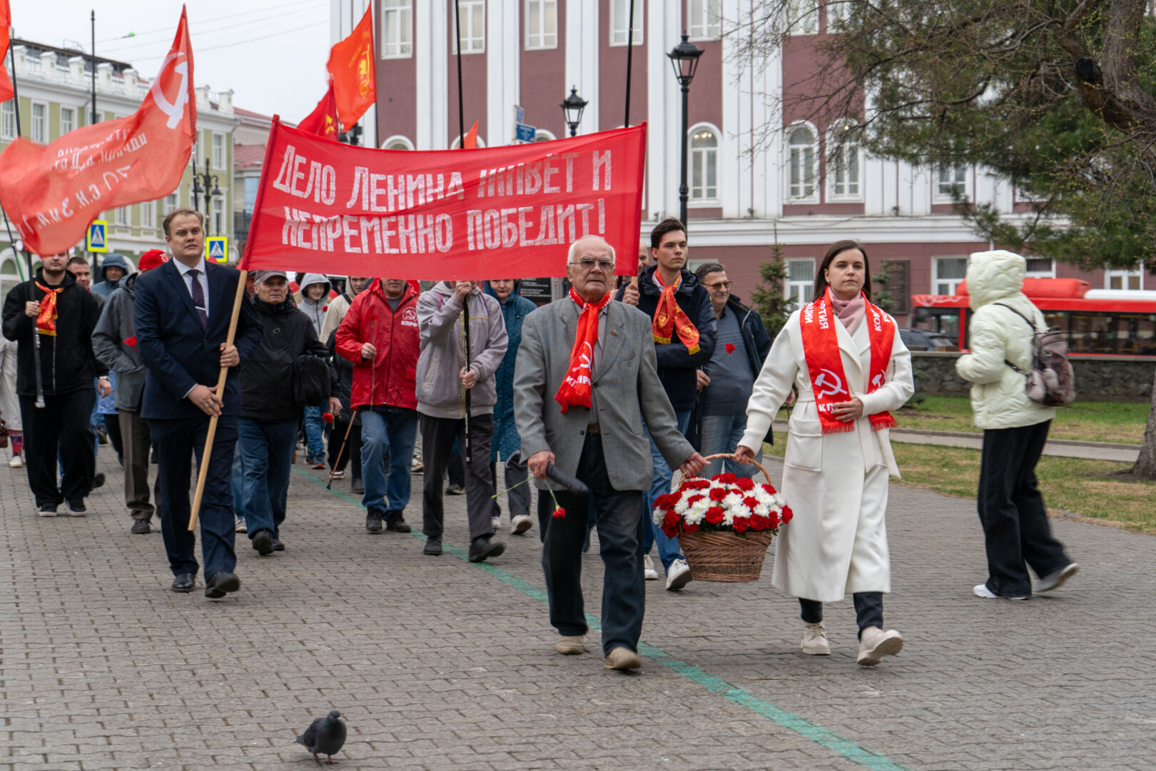 Коммунисты Пермского края почтили память Владимира Ленина