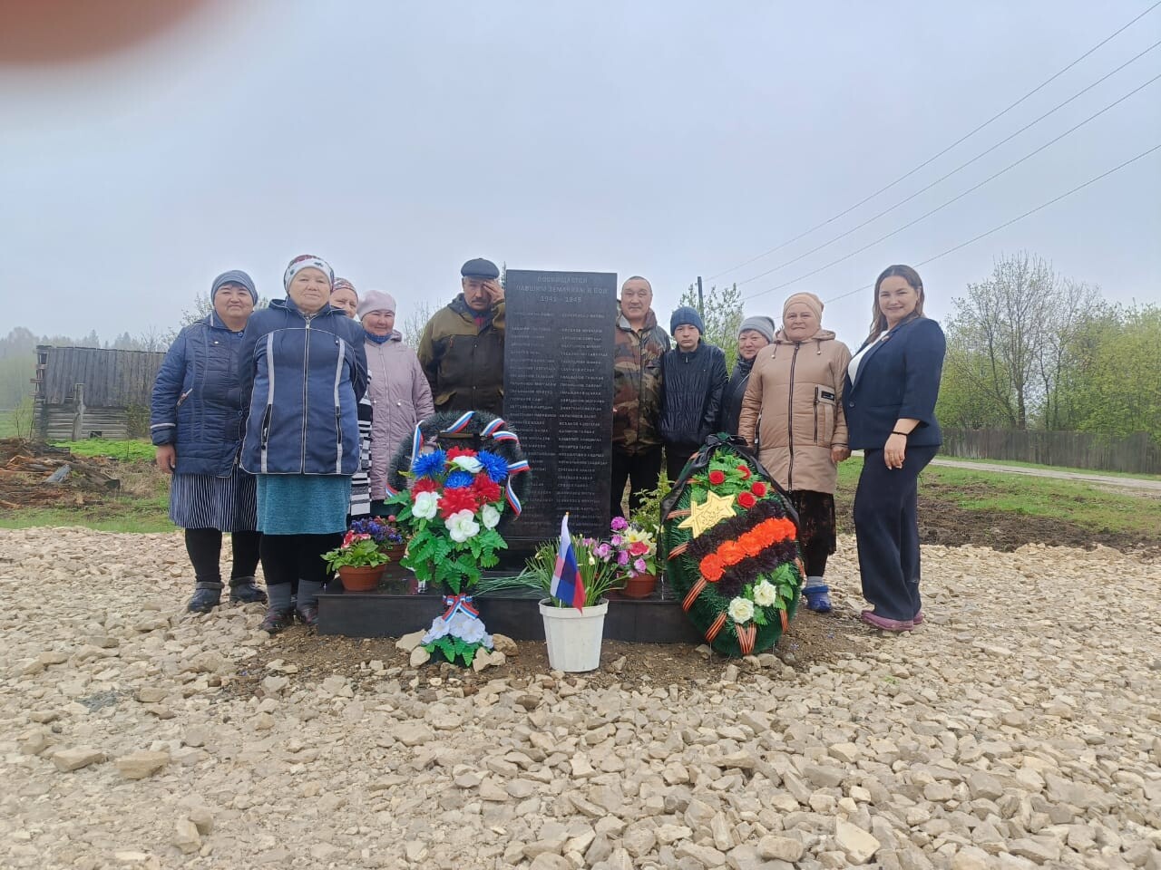 День Победы в Октябрьском районе