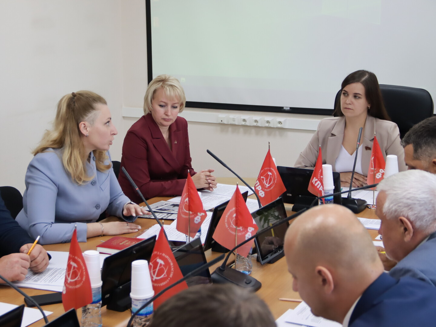 Расширенное заседание фракции КПРФ в Законодательном Собрании