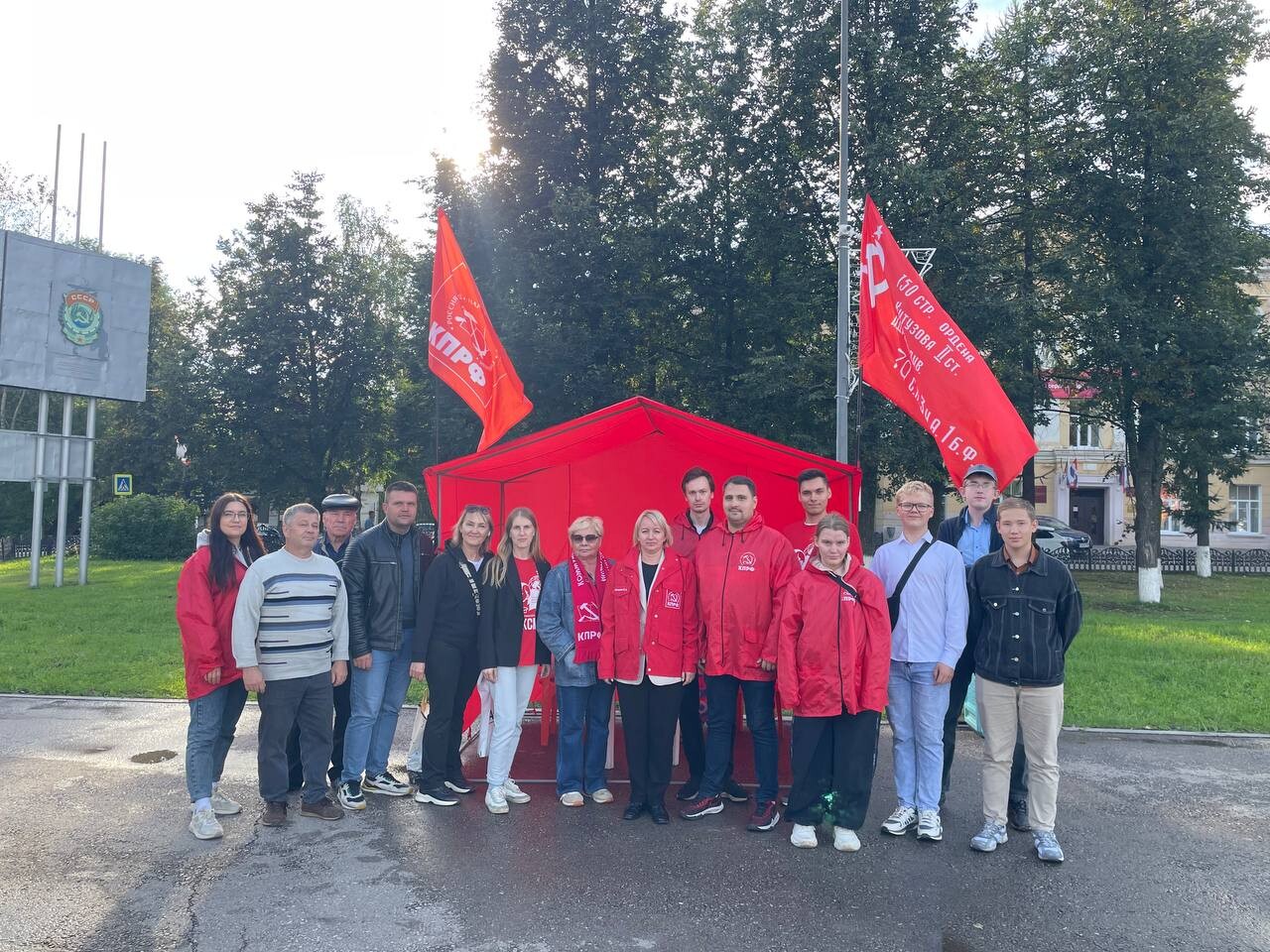 Кандидат от КПРФ Ксения Айтакова провела встречу с избирателями в Кудымкаре